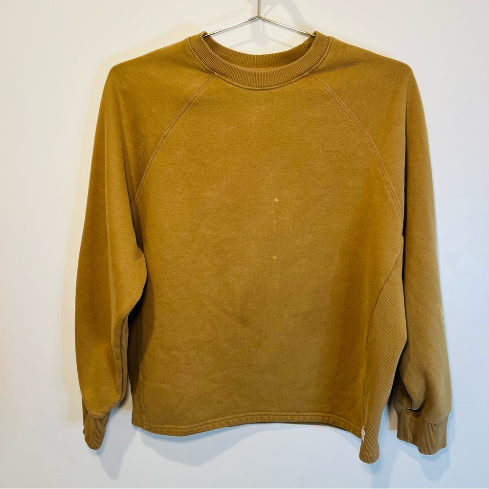 Vuori Halo Crewneck Sweatshirt Light Brown